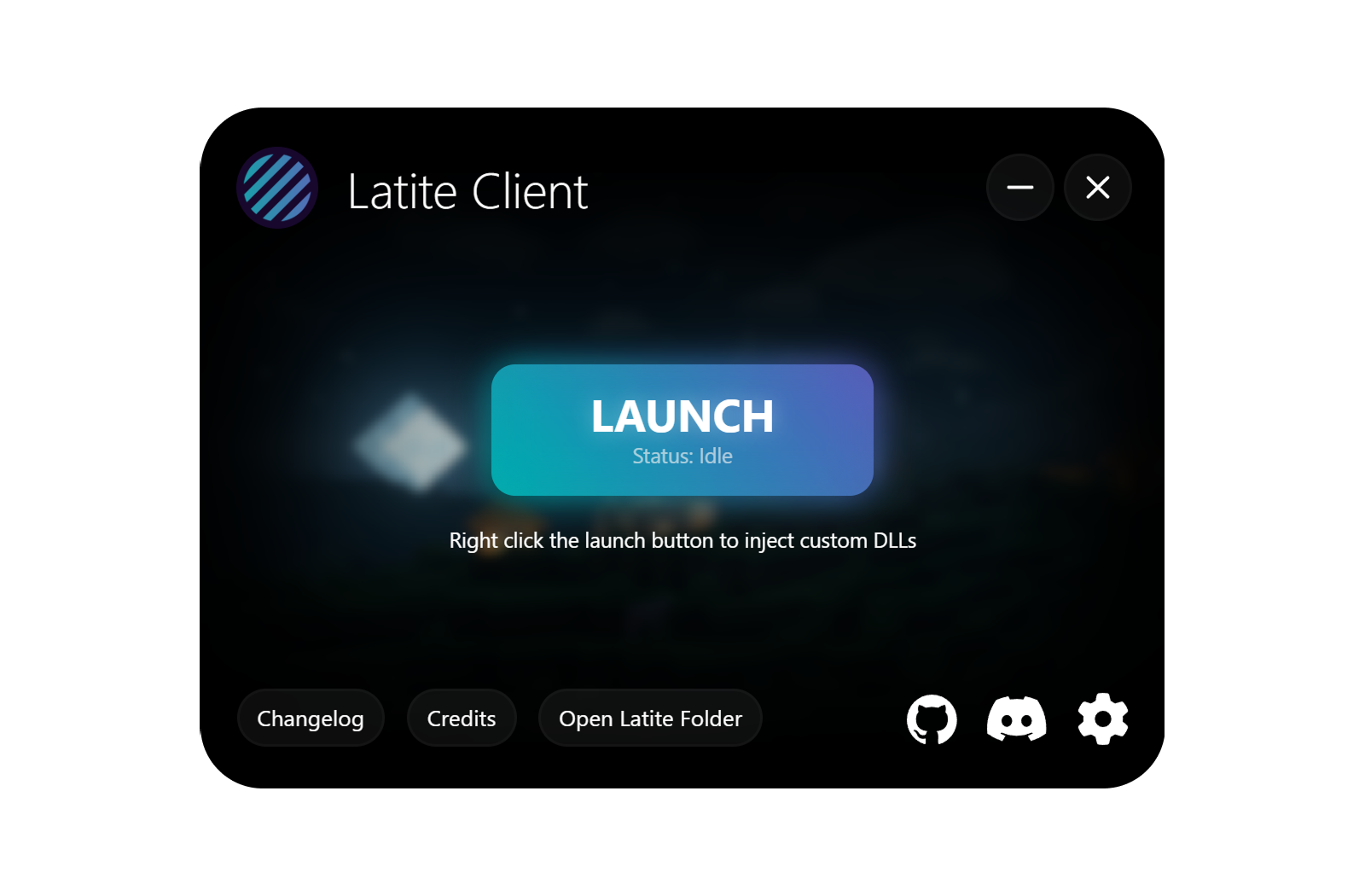 Latite Launcher UI Concept thumbnail